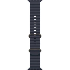 Obrázok pre výrobcu Apple Watch 49mm Navy Ocean Band - Natural Titanium Finish